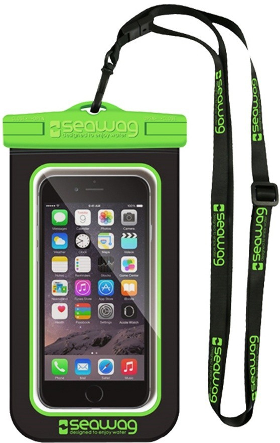 Pouzdro Seawag Vodotěsné Smartphone černé/zelené