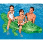 Intex Plovoucí KROKODÝL 58562 203x114cm zelená – Sleviste.cz