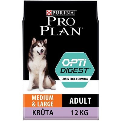 Purina Pro Plan Medium & Large Adult Sensitive Digestion Grain Free krůta 12 kg