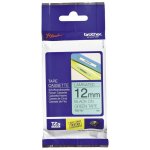 Brother TZE-731, zelená/černá, 12mm – Sleviste.cz