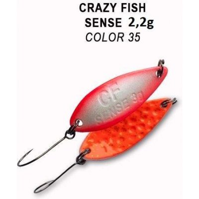 Crazy Fish Plandavka Sense 3 cm 2,2 g 35 – Zbozi.Blesk.cz