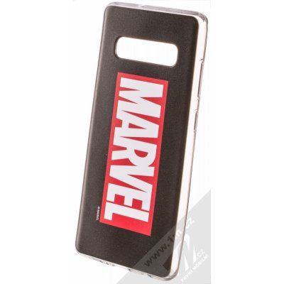 Pouzdro Marvel Logo 001 TPU ochranné silikonové s motivem Samsung Galaxy S10 Plus černé – Hledejceny.cz