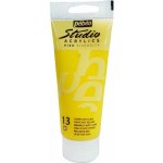 Pebeo akrylové barvy Studio Acrylics 100 ml transparent světle žlutá Azo – Hledejceny.cz