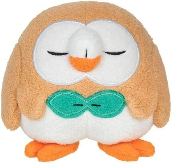 Sleeping Pokémon Rowlet 13 cm