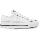 Converse boty Ct All Star Leather Platfo bílá