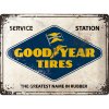 Obraz Retro cedule plech 300x400 Good Year Tires (Service Station)