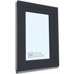 KNIPPING Plastové okno - 70 AD, 600x900 mm, OS, antracit Otevírání: levé (OSl), Sklo: čiré, Barva, imitace: antracit/antracit (oboustranně) – Zboží Mobilmania