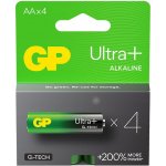 GP Ultra Plus AA 4 ks 1013224000 – Zboží Mobilmania
