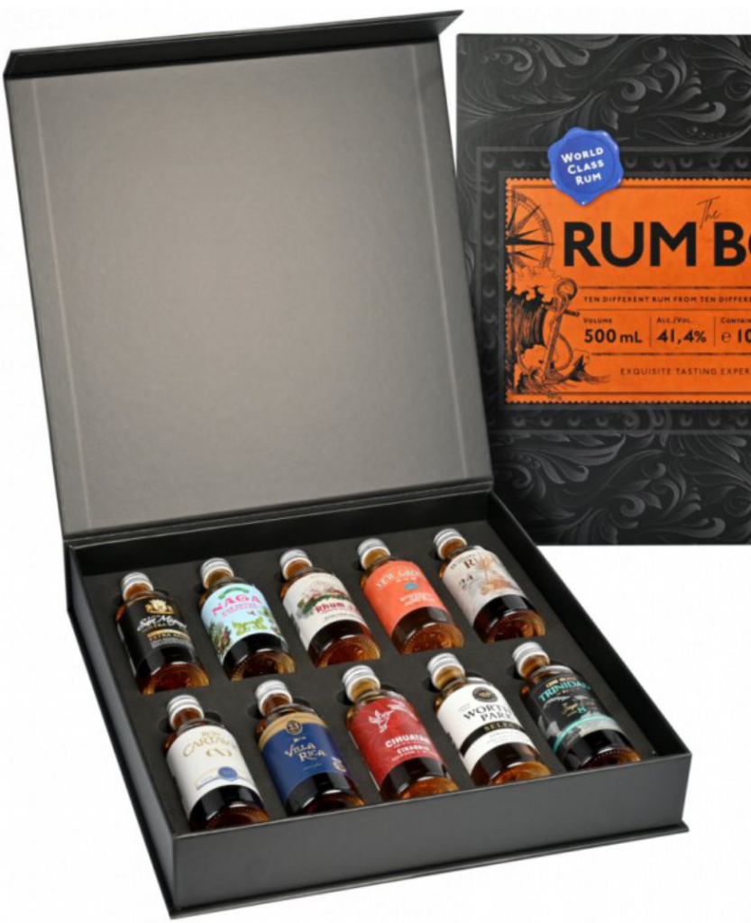 1423 Aps The Rum Box Blue Edition 41,4% 10 x 0,05 l (set)