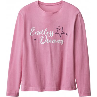 esmara Dámské triko na spaní růžová – Zboží Dáma