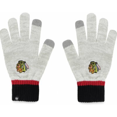 pánské rukavice 47 Brand NHL Chicago Blackhawks Deep Zone – Zboží Mobilmania