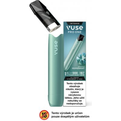 Vuse PRO One Pen 1000 Aqua Peppermint 18mg 1000 potáhnutí – Hledejceny.cz