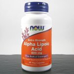 Now Foods ALA Kyselina Alfa Lipoová 600 mg 60 kapslí – Hledejceny.cz
