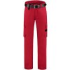 Pracovní oděv Tricorp Work Pants Twill Pracovní kalhoty unisex T64T7 červená