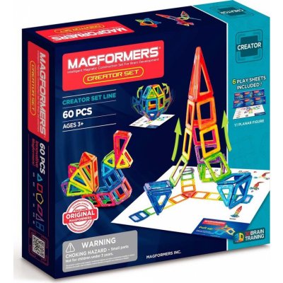 Magformers Creator 60 ks – Zboží Dáma
