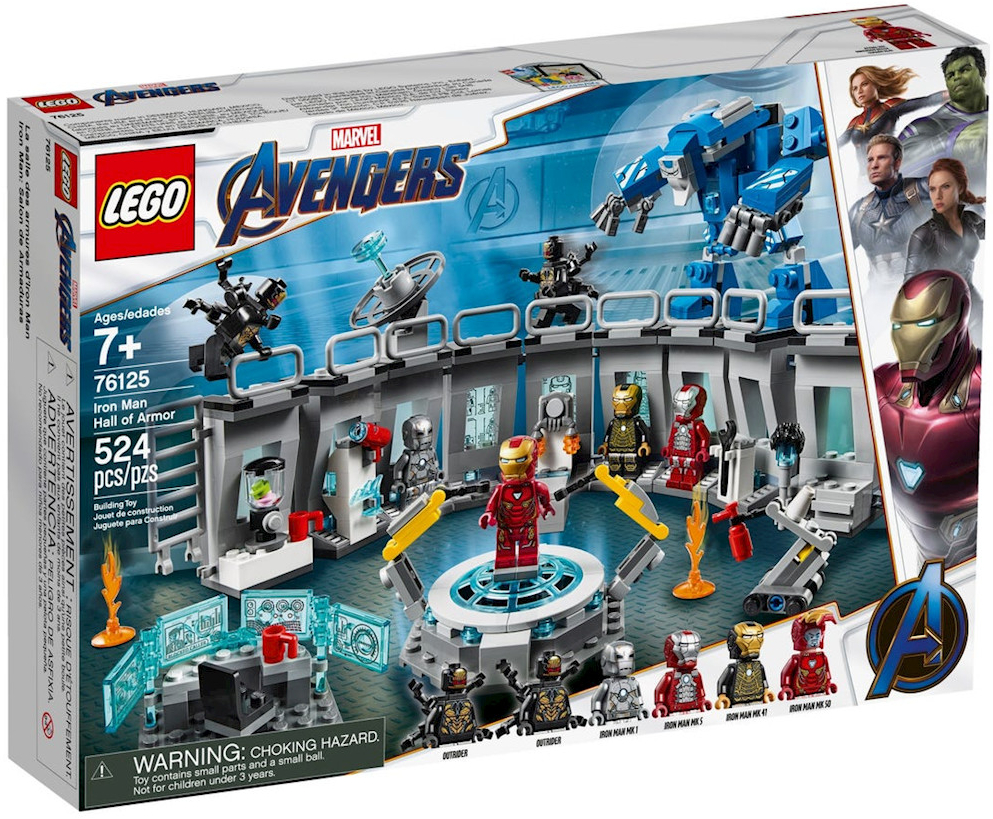 LEGO® Super Heroes 76125 Iron Man a jeho obleky od 1 899 Kč - Heureka.cz