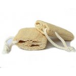 Caribbean Sun Luffa přírodní plochá s provázkem SLL 422 15 cm – Zboží Dáma