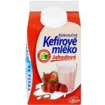 Mlékárna Valašské Meziříčí Kefírové mléko nízkotučné jahodové 450 g – Zboží Dáma
