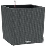 Lechuza Květináč Cubico Cottage Antracit 30 cm – Sleviste.cz