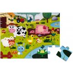 Janod Zvířátka na farmě 20 dílků – Zboží Dáma
