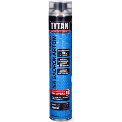 Tytan Professional Lepidlo pěnové pistolové na sádrokarton 830 ml – Sleviste.cz