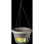 Nohel Garden Žardinka samozavlažovací SIESTA závěsná antracit 25x16 cm – Hledejceny.cz