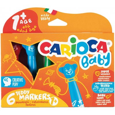 Carioca fixy baby teddy – Zboží Mobilmania