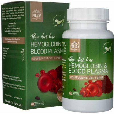 Pokusa RAW DietLine Hemoglobin a plazma 120 tablet – Hledejceny.cz