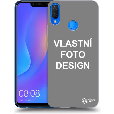 Pouzdro Picasee silikonový Huawei Nova 3i - Vlastní design/motiv černé – Zbozi.Blesk.cz