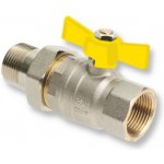 V&G Valogin Plynový kulový kohout se šroubením MF 1/2" MOTÝL, MOP5 320012 – Hledejceny.cz