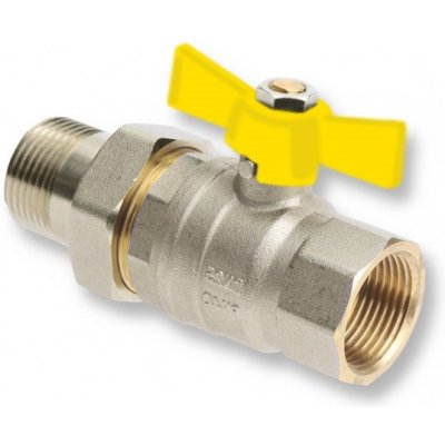 V&G Valogin Plynový kulový kohout se šroubením MF 1/2" MOTÝL, MOP5 320012 – Hledejceny.cz