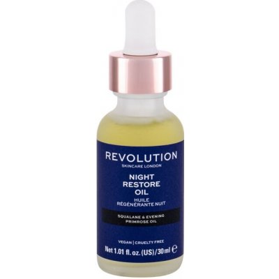 Revolution Skincare Night Restore Oil Pleťové sérum 30 ml