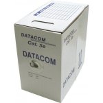 Datacom 1200 FTP drát CAT5E PVC,Eca, 305m, šedý – Zboží Mobilmania