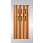 Garol Shrnovací dveře prosklené Dub 71 x 203 cm – Zbozi.Blesk.cz