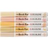Akvarelová barva Royal Talens 11509911 Ecoline brushpen set sada štětečkových akvarelových popisovačů beige pink 5 ks