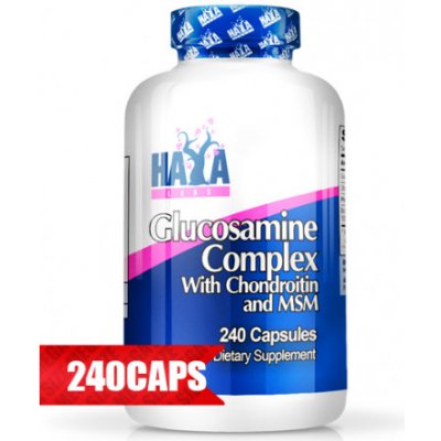 Haya Labs Glucosamine Chondroitin & MSM 240 kapslí – Zboží Mobilmania