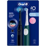 Oral-B iO Series 2 Duo Black/Green – Zboží Dáma