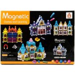 Teddies Magnetická stavebnice domeček 75 ks – Zboží Dáma
