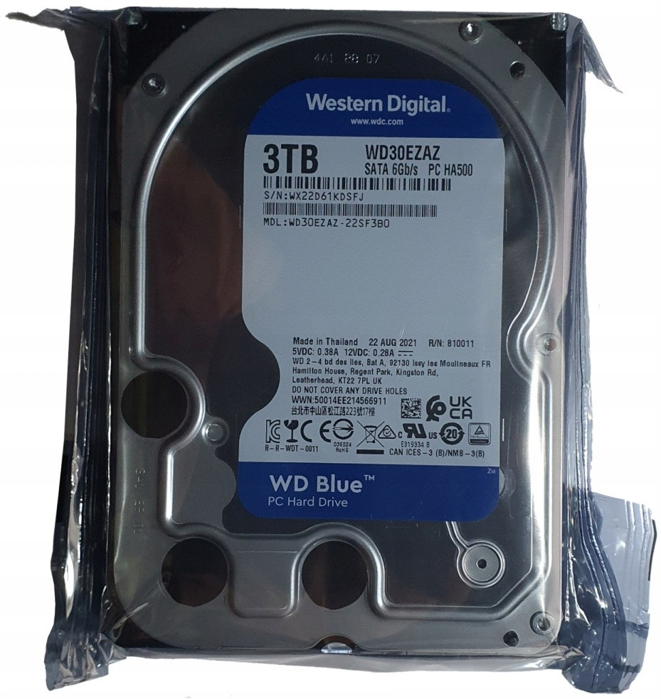 WD Blue 3TB, WD30EZAZ