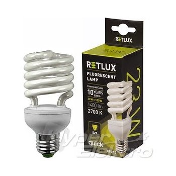 Retlux RFL 12 SPIRAL-T2 23W E27