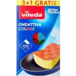 Vileda 149470 Color Edition Pur Active houbička střední 3+1 ks – Zboží Mobilmania