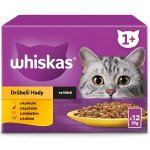 Whiskas kura & kačka & hydina & morka v šťave 12 x 85 g – Hledejceny.cz