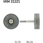 Vratná/vodicí kladka, klínový žebrový řemen SKF VKM 31221 – Zboží Mobilmania