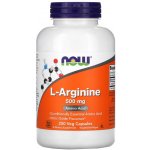 Now Foods Foods L-Arginin 500 mg 250 kapslí – Hledejceny.cz