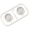 Modelářské nářadí Kyosho Wheel Set Mini-Z AWD Narrow 2.5 Offset 2 White