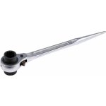 Yato Očkový ráčnový klíč lešenářská ráčna 19 x 22 mm YT-4937 – Zboží Dáma