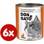 Dibaq DON GATO kočka králík 6 x 850 g – Sleviste.cz