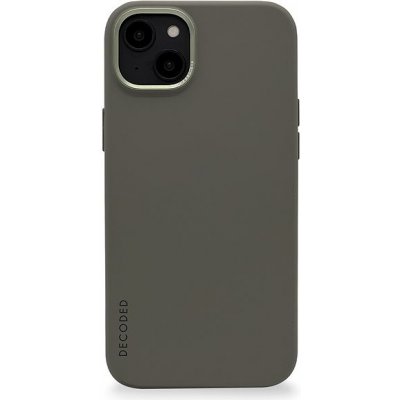 Pouzdro Decoded Silicone Backcover Olive iPhone 14
