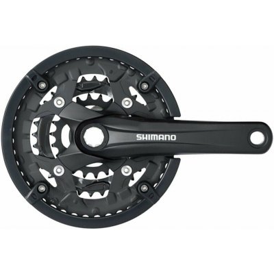 Kliky SHIMANO Alivio FC-T4010 , 170mm, 48-36-26 zubů, černé, s krytem, 9 speed, pro osu octalink – Zbozi.Blesk.cz