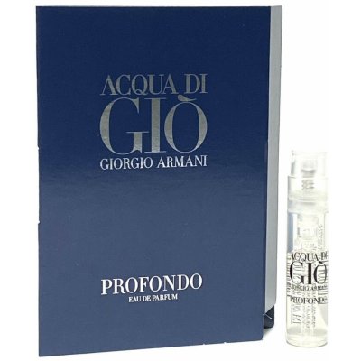 Giorgio Armani Acqua Di Gio Profondo parfémovaná voda pánská 1,2 ml vzorek